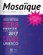 magazine municipal Mosaïque numéro 40 réunion annuelle du réseau des villes créatives UNESCO 2017