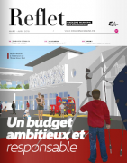 magazine de la ville reflet "un budget ambitieux est responsable" Mars-Avril 2018