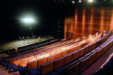 Photo représentant l'auditorium du Centre des arts