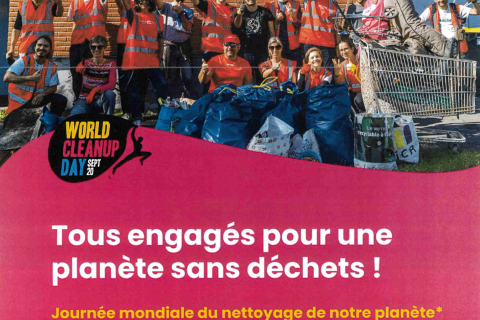 world cleanup day  - coop les bains 